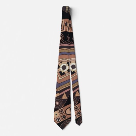 Klimt motive Neck Tie Krawatte (Vorderseite)