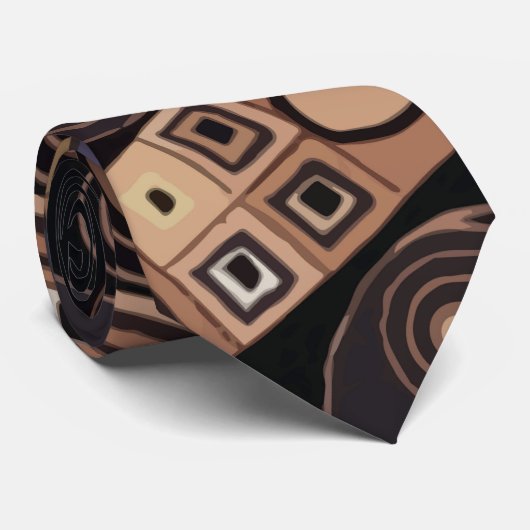 Klimt motive Neck Tie Krawatte (Gerollt)