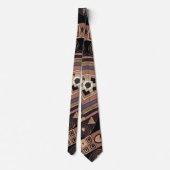 Klimt motive Neck Tie Krawatte (Rückseite)