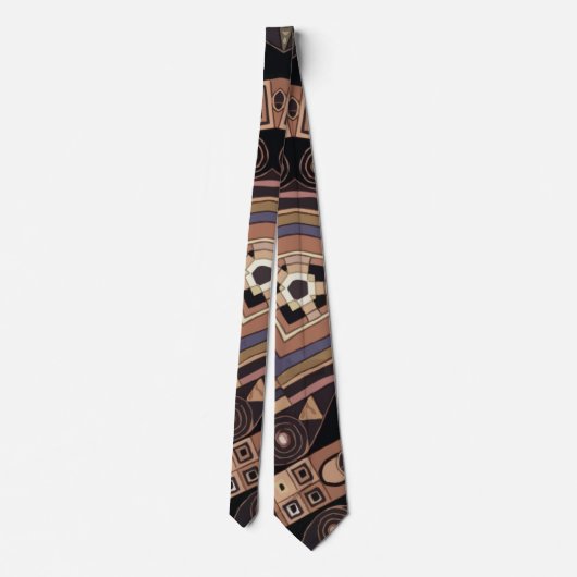 Klimt motive Neck Tie Krawatte (Rückseite)