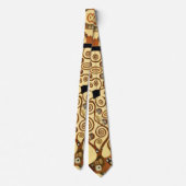Klimt motive Neck Tie Krawatte (Rückseite)