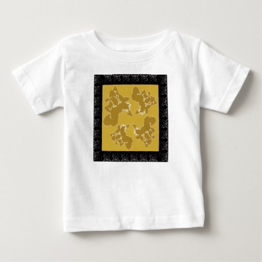 Klimt-Palette Baby T-shirt (Vorderseite)