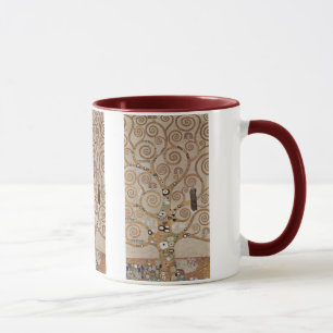 Klimt - Pflanzen-Vorlagen Stocletfries Tasse