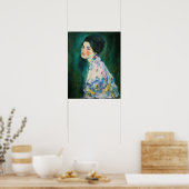 Klimt - Portrait 1917 Poster (Küche)