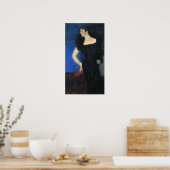 Klimt - Portrait der Rose Poster (Küche)