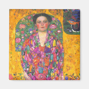Klimt Portrait von Eugenia Primavesi Magnet
