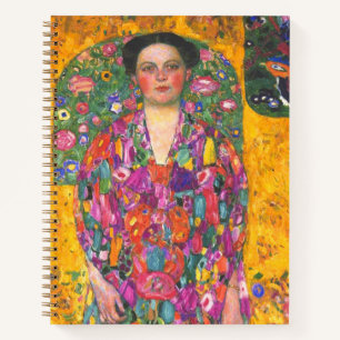 Klimt Portrait von Eugenia Primavesi Notizblock