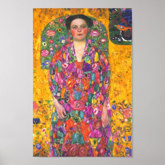 Klimt Portrait von Eugenia Primavesi Poster (Vorne)