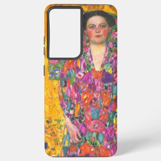 Klimt Portrait von Eugenia Primavesi Samsung Galaxy Hülle (Rückseite)