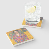 Klimt Portrait von Eugenia Primavesi Steinuntersetzer (Seitenansicht)