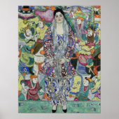 Klimt - Portrait von Friederike Maria Beer Poster (Vorne)