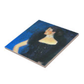 Klimt Portrait von Rose von Rosthorn-Friedmann Fliese (Seite)