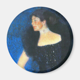 Klimt Portrait von Rose von Rosthorn-Friedmann Magnet