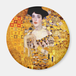Klimt Porträt von Adele Bloch-Bauer I Magnet