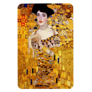 Klimt Porträt von Magneten Adele Bloch-Bauer I Magnet