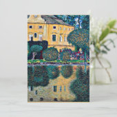 Klimt - Schloss Kammer am Attersee IV Karte (Stehend Vorderseite)