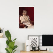 Klimt - Sitzplatziertes junges Mädchen Poster (Heimbüro)