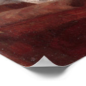 Klimt - Sitzplatziertes junges Mädchen Poster (Ecke)