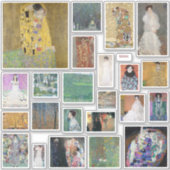 Klimt Stickers Aufkleber (Vorderseite)