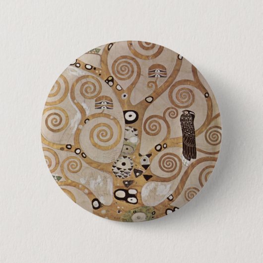Klimt - Stocletfries Button (Vorderseite)