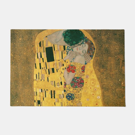 Klimt // The Kiss Painting Fußmatte (Vorderseite)