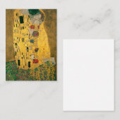 Klimt // The Kiss Painting Mitteilungskarte (Vorne/Hinten)