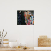 Klimt - Tod und Leben Poster (Küche)