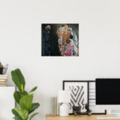 Klimt - Tod und Leben Poster (Heimbüro)