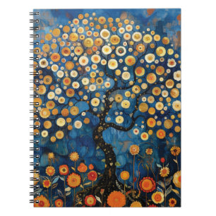 Klimt Tree of Life Notizblock