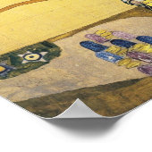 Klimt - Vorbereitender Entwurf des Stoclet Palace Poster (Ecke)