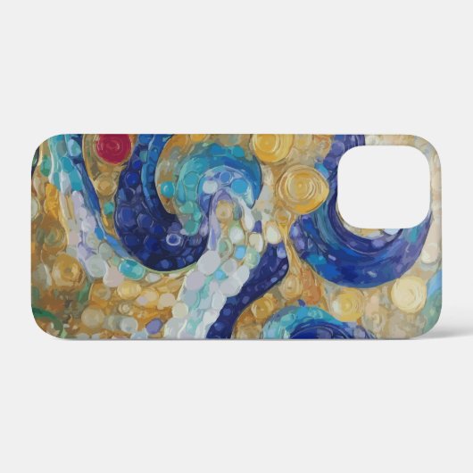 Klimt Wasserschläuche Case-Mate iPhone Hülle (Rückseite (Horizontal))