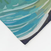 Klimt Wasserschläuche Fleecedecke (Ecke)