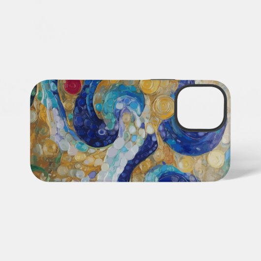 Klimt Wasserschläuche iPhone Hülle (Rückseite (Horizontal))