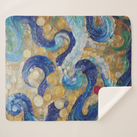 Klimt Wasserschläuche Sherpadecke (Vorderseite (Horizontal))