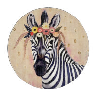 Klimt Zebra | geschmückt in den Blumen
