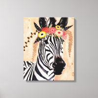 Klimt Zebra | Krone der Blume