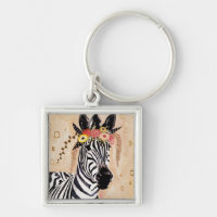 Klimt Zebra | Krone der Blume