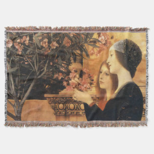 Klimt Zwei Mädchen mit Oleander Art Nouveau Decke