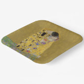 Klimts Der Kuss - Romantischer Jugendstil Pappteller (Gewinkelt)