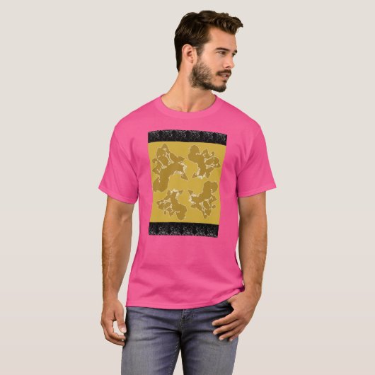 Klimts Farbpalette T-Shirt (Vorne ganz)