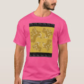 Klimts Farbpalette T-Shirt (Vorderseite)