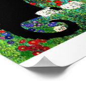 Klimts Garten, Poster (Ecke)