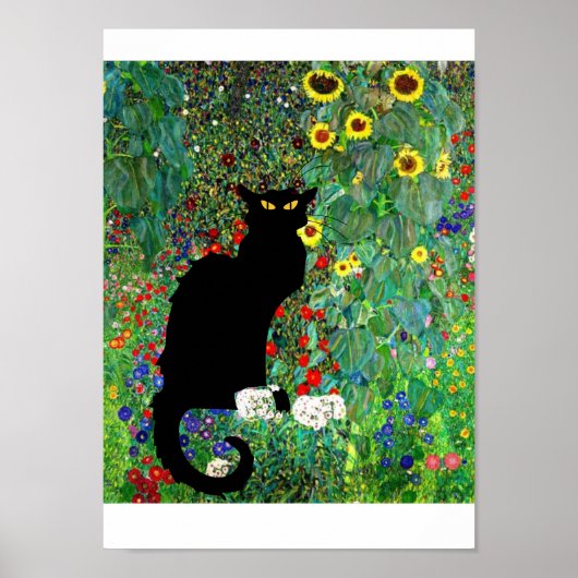 Klimts Garten, Poster (Vorne)
