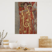 Klimts Hygieia Poster (Küche)