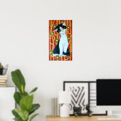 Klimts Katze Poster (Heimbüro)
