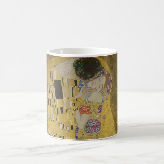 Klimts Kuss Kaffeetasse (Mittel)