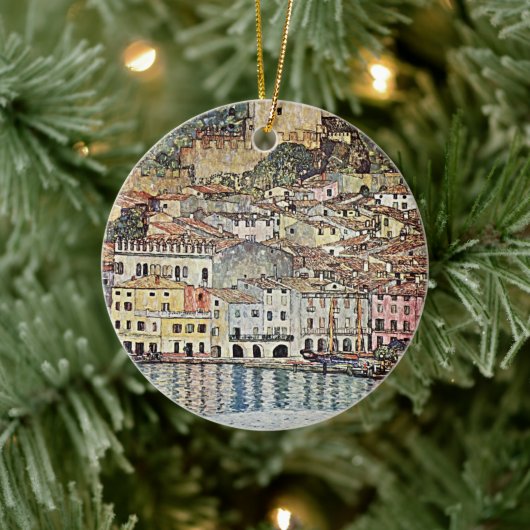 Klimt's Lake Escape - Ornament Elegance (Baum)