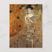 Klimts Portrait Adele Bloch-Bauer Postkarte (Vorderseite)