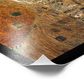 Klimts Porträt Adele Bloch-Bauer Fotodruck (Ecke)