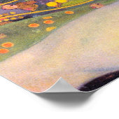 Klimts Wasserläufe II Poster (Ecke)